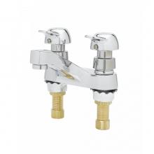 T&S Brass B-0831-02VR-PA - Metering Faucet, Deck Mount, 4'' Centers, Pivot-Action Metering, 0.5 GPM VR Outlet Devic