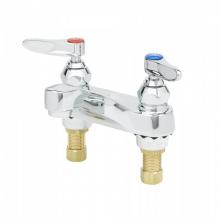 T&S Brass B-0871-VF05 - Lavatory Faucet, Deck Mount, 4'' Centers, 0.5 GPM VR Spray Device, 1/2'' NPSM