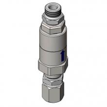 T&S Brass B-0977 - Vacuum Breaker, Dual-Check, Adapters Included for 034A Application (3/4-14UN Female x Male)
