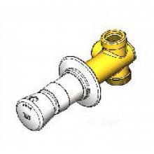 T&S Brass B-1029 - Concealed Straight Valve, Slow Self Closing, Vandal Resistant, Blank Index