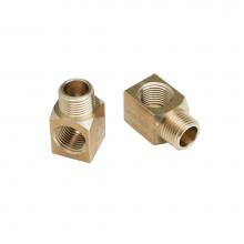 T&S Brass B-1100-K - Installation Kit for Workboard WallMount Faucet, (2) Short Elbows (1/2'' NPT Female x Ma