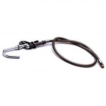 T&S Brass B-1413 - Pot & Kettle Filler, Quick-Connect Hook Nozzle, Flexible Stainless Steel Hose
