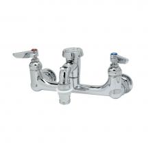 T&S Brass B-2271-POL - Service Sink Faucet, Vacuum Breaker, Polished Chrome, Quick-Disconnect Outlet