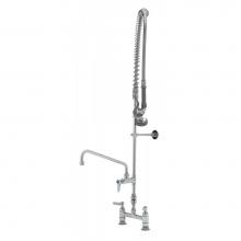 T&S Brass B-2277-01 - Pre-Rinse Unit, B-0970-FEZ VB, Add-On Faucet w/ 12'' Swing Nozzle, B-0107 Spray Valve