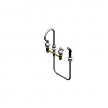T&S Brass B-2347-03 - B-2347 Faucet w/ 133X Gooseneck & Lever Handles