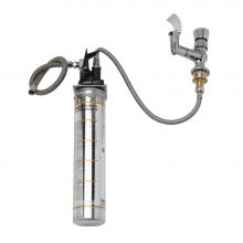 T&S Brass B-2360-01-WFK - Push Button Metering Bubbler w/ Water Filtration Kit