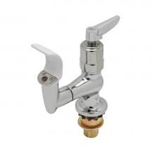 T&S Brass B-2360 - Bubbler, Flexible Mouth Guard, Fast Self-Closing, Lever Handle with VR Screw