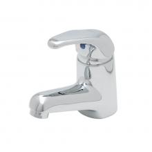 T&S Brass B-2701-VF05 - Single Lever Faucet, Ceramic Cartridge, Rigid Base, 0.5 gpm Non-Aerated VR Outlet, Flexible Supply