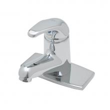 T&S Brass B-2703-LF15 - Single Lever Faucet, Ceramic Cartridge, 1.5 GPM Laminar Flow Device, Deck Plate