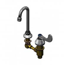 T&S Brass B-2866-04-CW - Deck Mount Medical Faucet for Cold Water Only