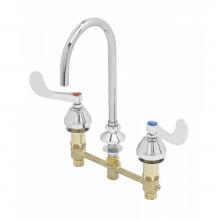 T&S Brass B-2866-05FC-PV - EasyInstall CWS w/ Eternas, 1.5 gpm 133XP,Wrist-Action Handles, & PV Connection