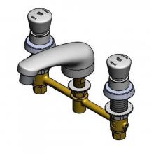 T&S Brass B-2991-VR - Lavatory Faucet, 8'' Concealed Widespread, Metering, Cast Spout & 2.2 gpm VR Aerator