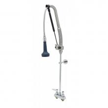 T&S Brass B-5110-CR-B8P - Pull-Down PRU w/ Cerama Cartridges, Lever Handles & Wall Bracket