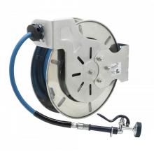 T&S Brass B-7133-01 - Hose Reel, Open, Stainless Steel, 1/2'' x 35' Hose, High-Flow Spray Valve