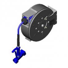 T&S Brass B-7222-C05 - Hose Reel,Enclosed,Epoxy Coated Steel,30'Hose,3/8''ID with Front Trigger Water Gun