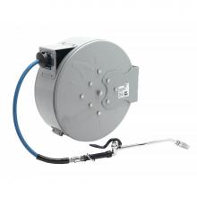 T&S Brass B-7242-C10 - Hose Reel, 3/8'' x 50' Enclosed Coated Reel, Extended Spray Wand w/ Blue Spray Valv