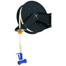 T&S Brass B-7245-06 - Hose Reel, Open, Epoxy Coated Steel, 3/4'' x 50' Hose, 7/16'' Front Trigg