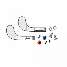 T&S Brass B-WH4-K-NS-AM - Parts Kit for 4'' Wrist-Action Handles w/ Anti-Microbial Coating & Spring-Check Eter