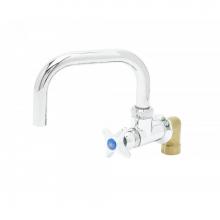 T&S Brass BF-0299-06 - Single Wall Mount Big-Flo Faucet, 6-1/2'' Swing Nozzle, 00LL Street Elbow