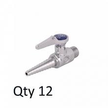 T&S Brass BL-4000-01M - Gas Hose Cocks (Qty. 12)