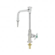 T&S Brass BL-5705-08 - Lab Faucet, Single Temp. Control, Swivel/Rigid Vacuum Breaker Nozzle, Serrated Tip