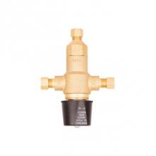 T&S Brass BP-TMV-38C - 3/8'' Compression TMV (Thermostatic Mixing Valve - ASSE 1070)