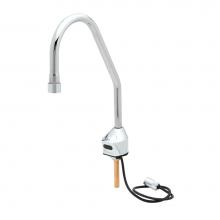 T&S Brass EC-3100-LF22-SB - ChekPoint Deck Mount Sensor Faucet w/ Surgical Bend Nozzle & 2.2 GPM VR Laminar Device