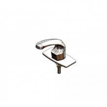 T&S Brass EC-3102-TMV4V05 - ChekPoint Elec Faucet, Deck Mount, Cast Spout, AC/DC, 4'' Deck Plate, 0.5gpm VR Outlet,