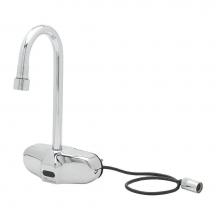 T&S Brass EC-3105TMVHGF10 - Wall Mount Electronic Sensor Faucet, ASSE 1070 TMV, EC-HYDROGEN, 1.0 GPM VR Aerator ChekPoint