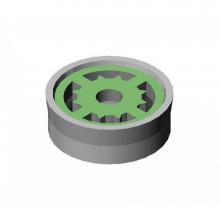 T&S Brass FD05 - Flow Control Disc, 0.5 GPM, Lime Insert