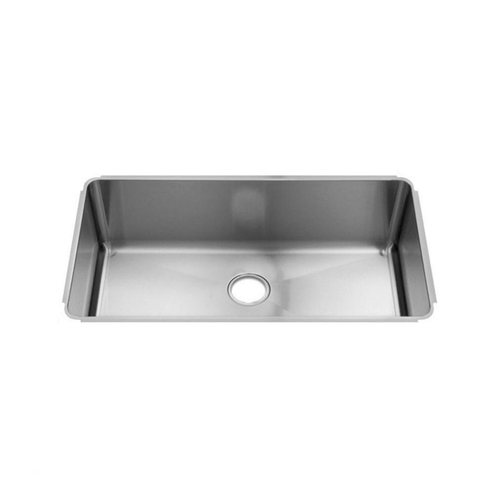 Classic Sink Undermount, Single 33X18X10