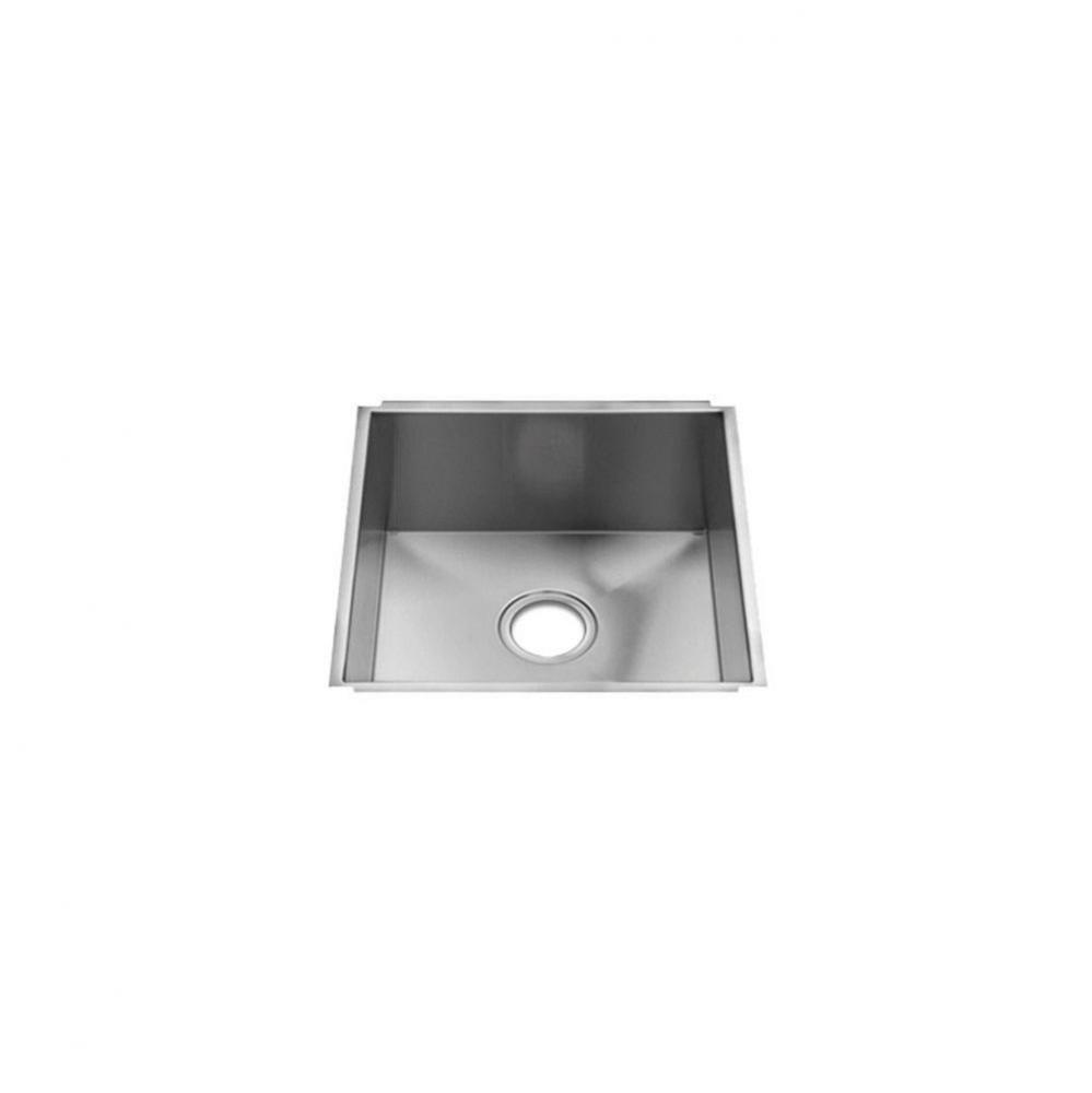 Urbanedge Sink Undermount, Single 15X16X8