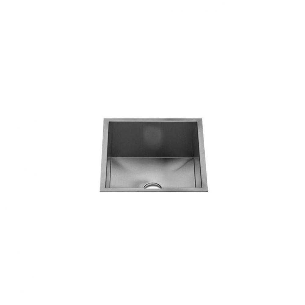 Urbanedge Bar Sink Undermount, Single 15X15X7