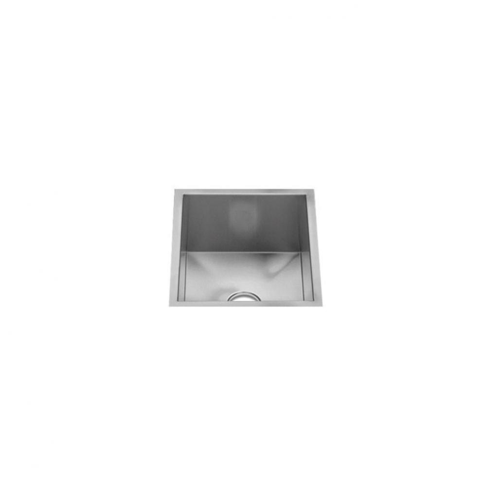 Urbanedge Bar Sink Undermount 2In Drain, Single 12X15X7