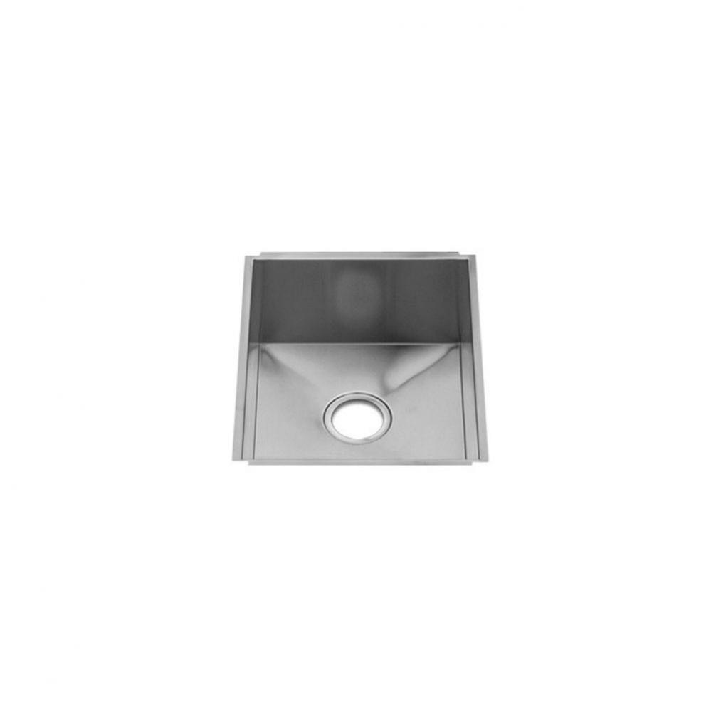 Urbanedge Sink Undermount, Single 15X18X10