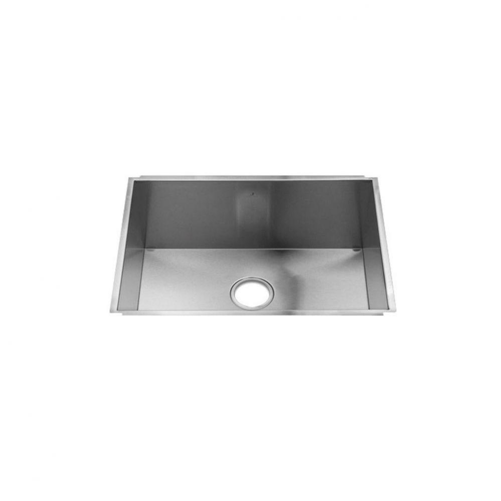 Urbanedge Sink Undermount, Single 24X17X10