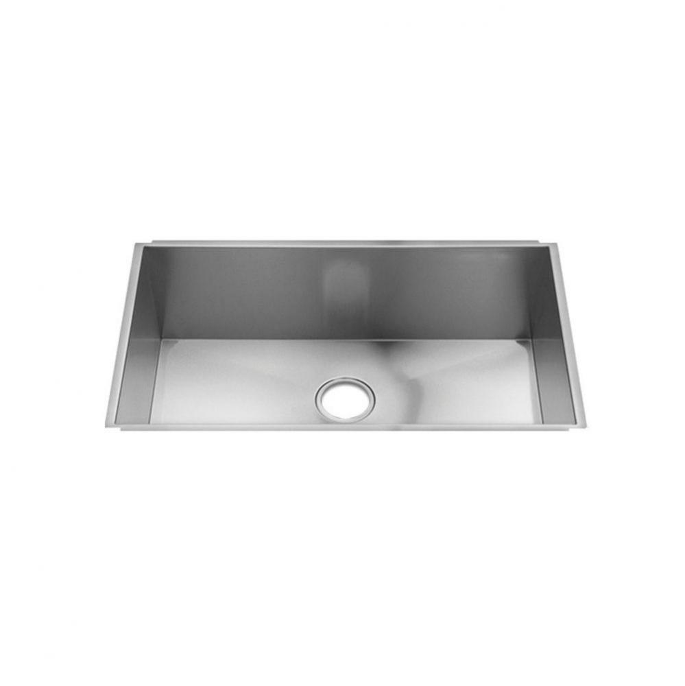 Urbanedge Sink Undermount, Single 30X17X10