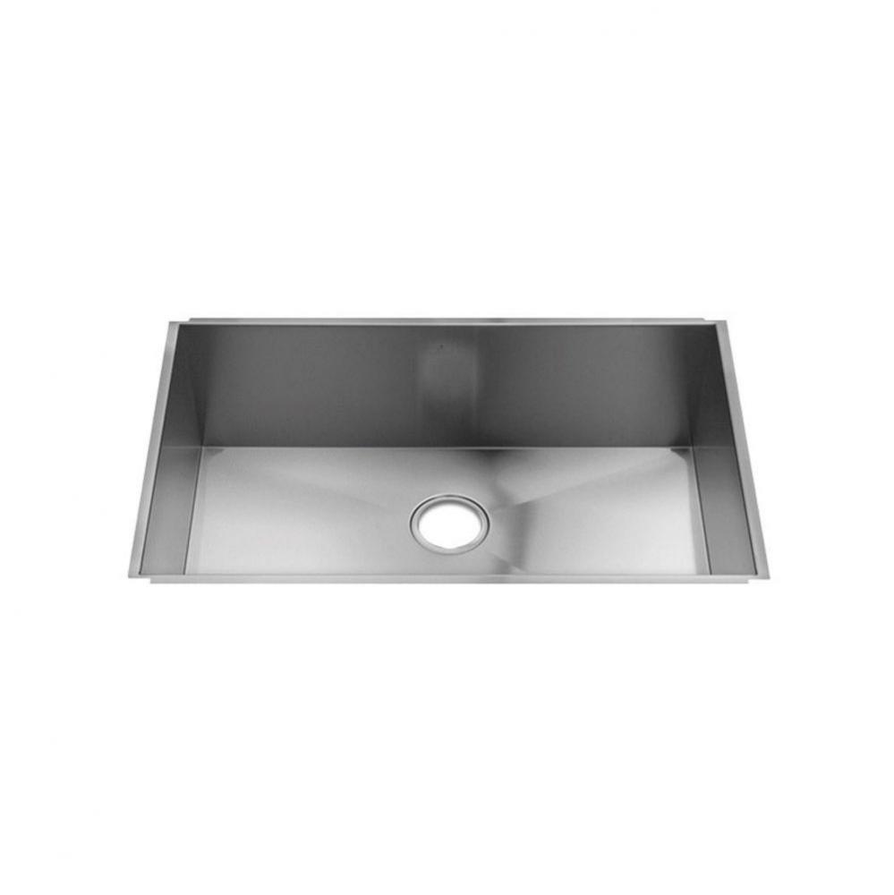 Urbanedge Sink Undermount, Single 30X18X10