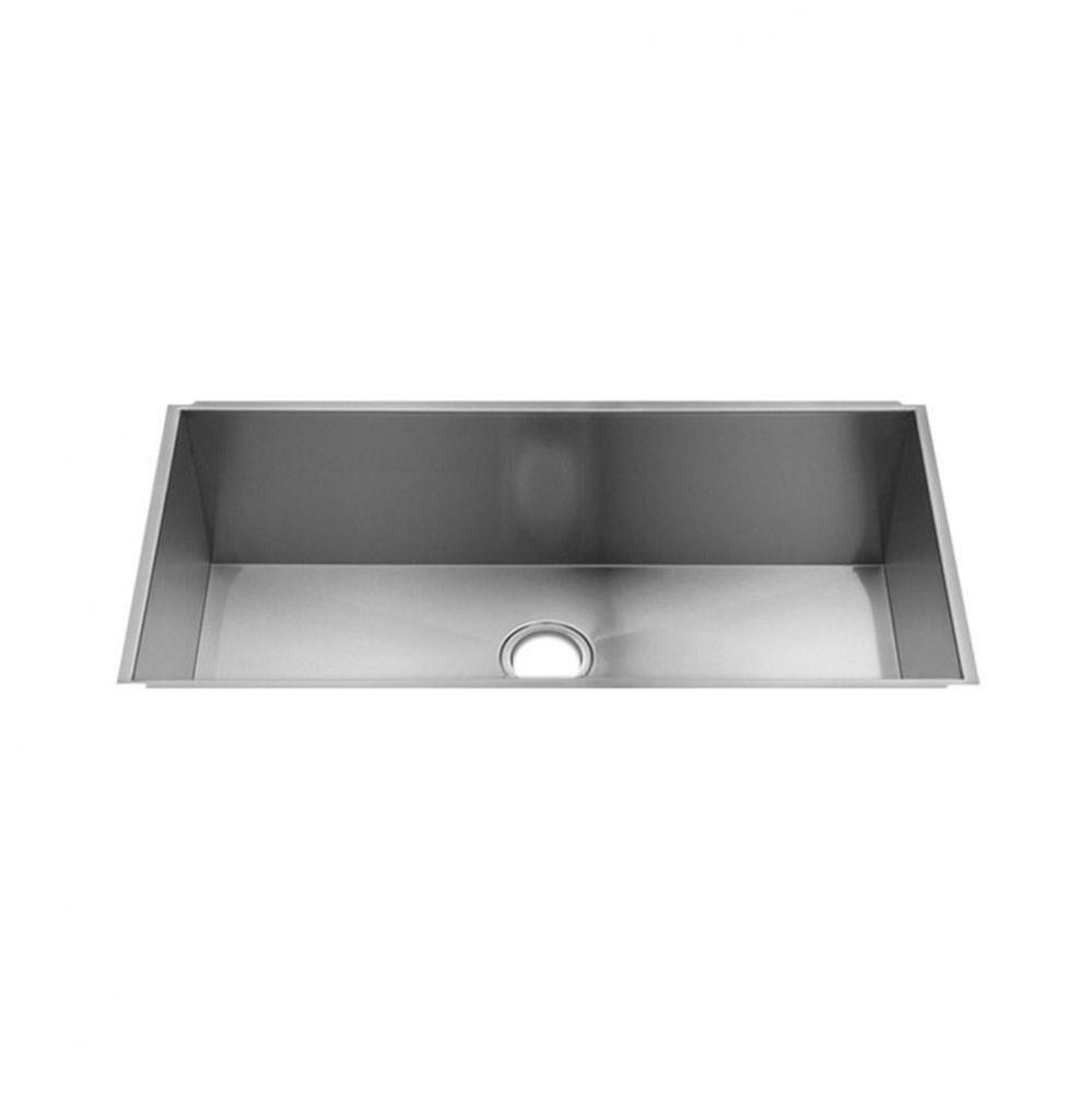 Urbanedge Sink Undermount, Single 33X16X10