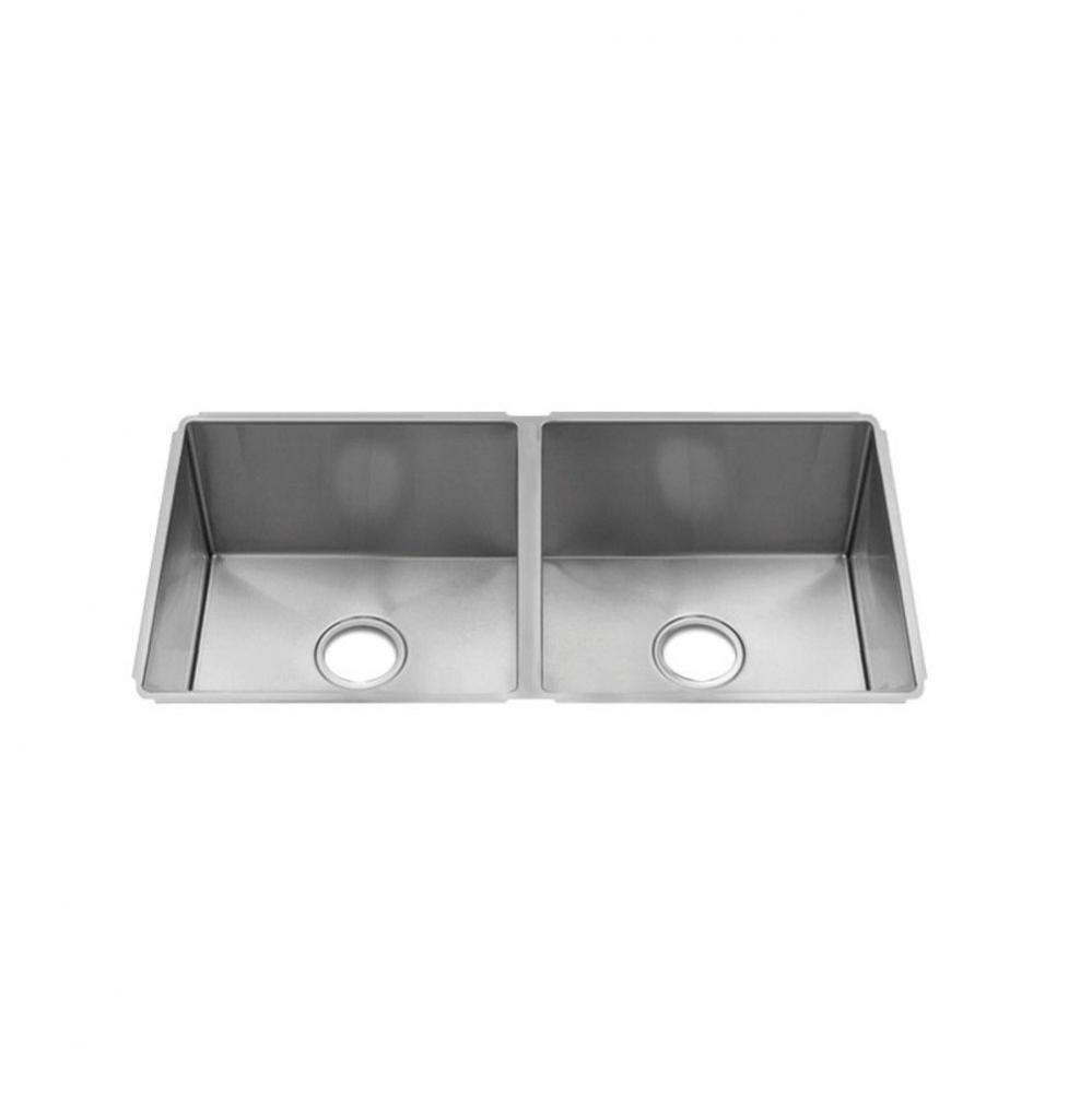 J7 Sink Undermount, Double L15X16X8 R15X16X8