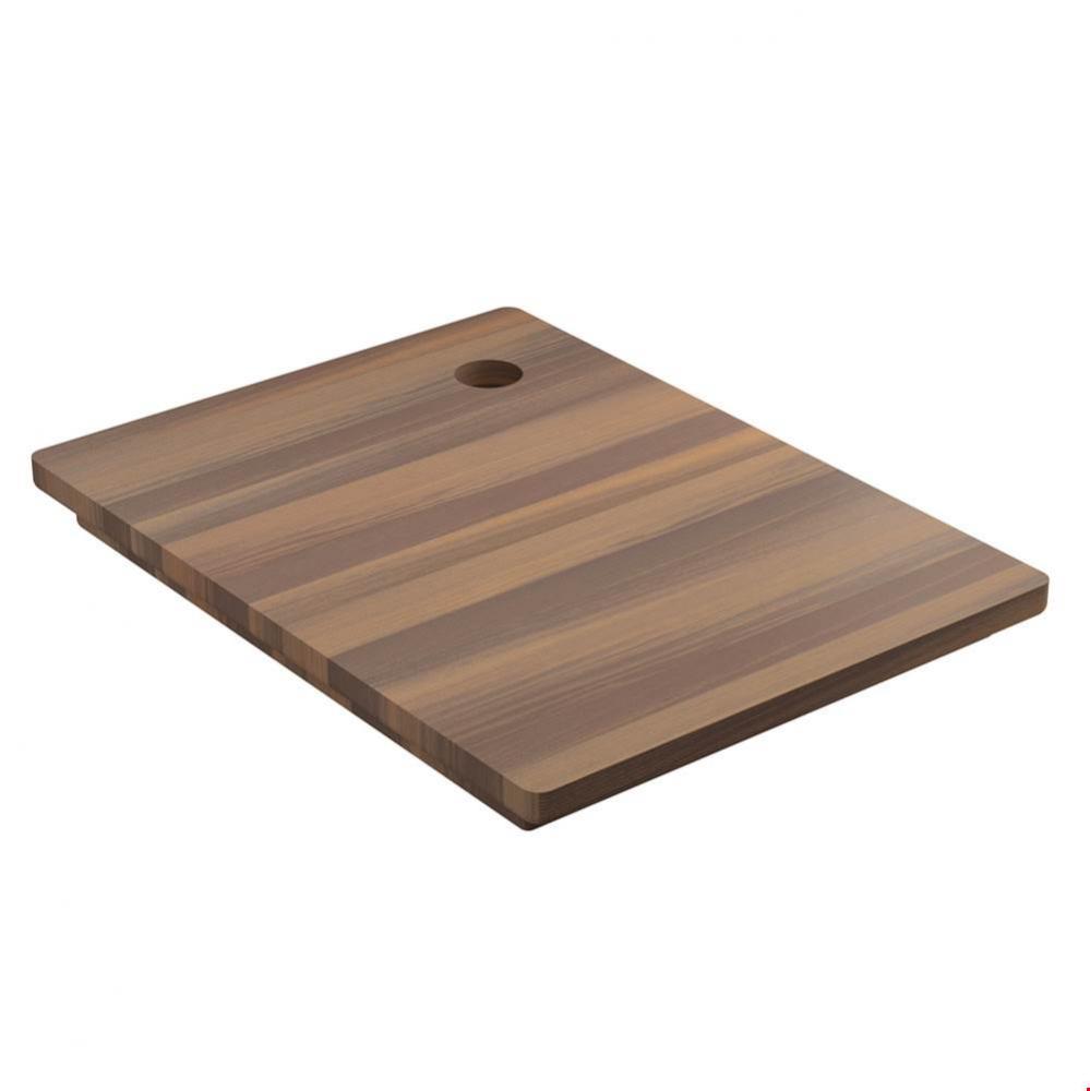 Cutting Board For Fira Sink W/ Ledge, Walnut, 12-3/4X17-1/4X1-1/2