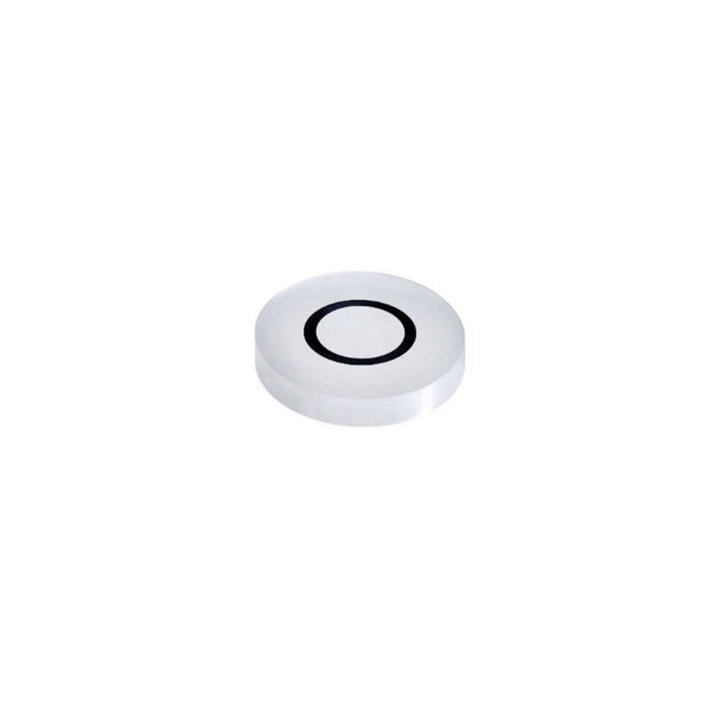 Air Activated Switch Button, Polished Chrome