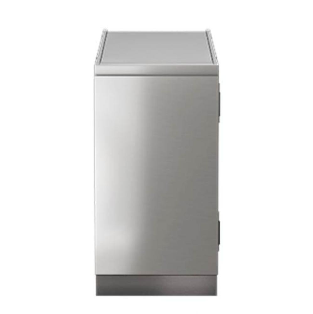 LINE Storage Slide-Out Recycling Cabinet 18in