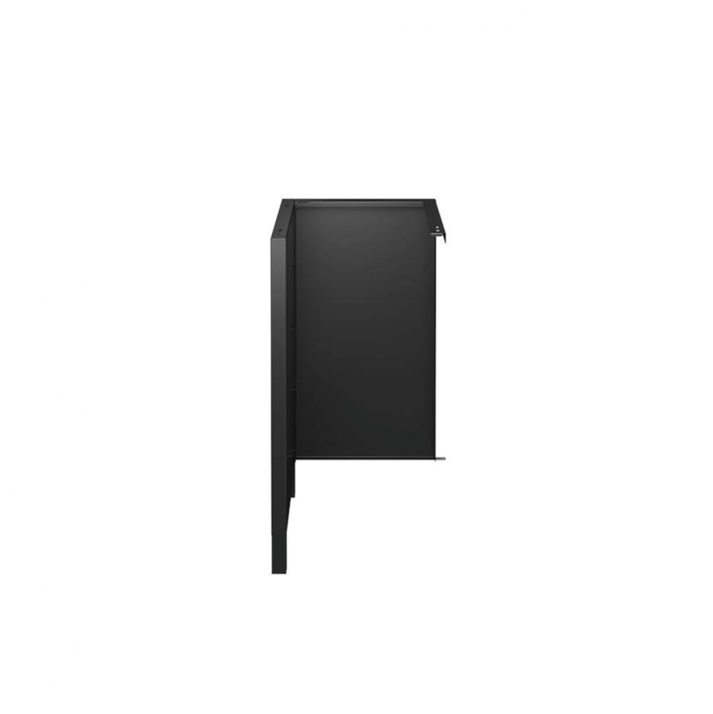 Essence End Back Panel For 15'' Appliance, Onyx, 18'' X 34,625'' X 2