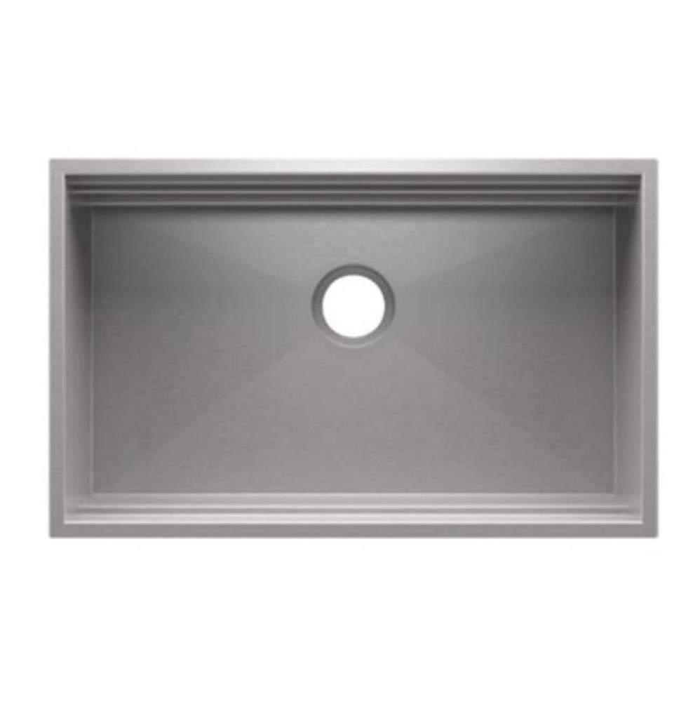 Smartstation Sink Undermount, No Acc., Single 30X18X10