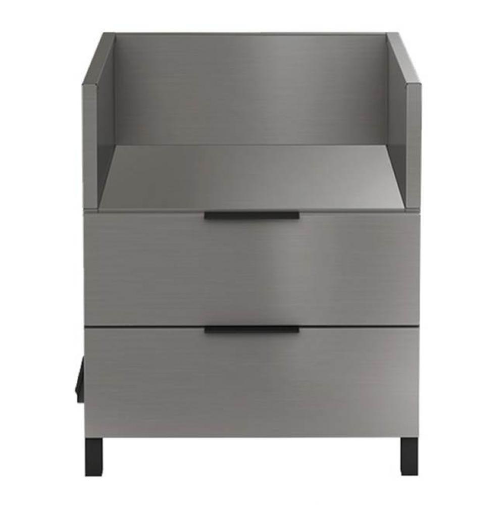 Essence Set Charcoal Grill Base 30'' 2Drawers With Stand Nature