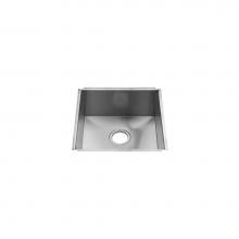 Home Refinements by Julien 003603 - Urbanedge Sink Undermount, Single 15X16X8