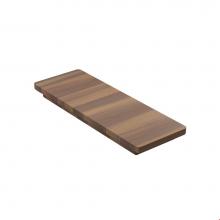 Home Refinements by Julien 210061 - Cutting Board For Fira Sink W/ Ledge, Walnut, 6X17-1/4X1-1/2