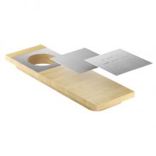 Home Refinements by Julien 210073 - Presentation Board 6'' X 18'' X 1-1/2''  Maple For Sink 17In