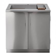 Home Refinements by Julien HROK-SSSM-800009 - PURE Sink Cabinet SmartStation_W 36in 2Doors